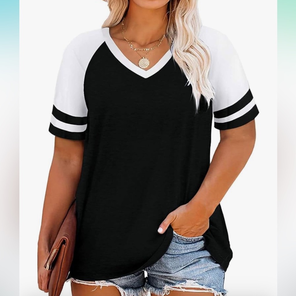 Jersey V-Neck Tee